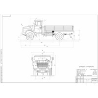 Чертеж "Автомобиль-ЗИЛ-4314.10-ВО"