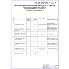 Чертеж Операционно-технологическая карта ТО рулевого управления автомобиля
