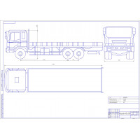 Чертеж "Автомобиль Hyundai HD-250 -ВО" Чертеж "Автомобиль Hyundai HD-250 -ВО"