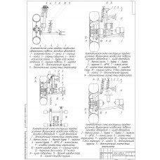 Чертеж "Обзор кинематических (структурных) схем подвесок автомобилей"